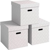 3 VON LEITZ CUBE Aufbewahrungsboxen 29,0 l weiß 32,0 x 36,5 x 31,5 cm 3 VON LEITZ CUBE Aufbewahrungsboxen 29,0 l weiß 32,0 x 36,5 x 31,5 cm von VON LEITZ