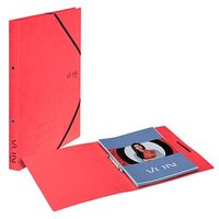 VON LEITZ Ringbuch 2-Ringe rot 2,5 cm DIN A4 von VON LEITZ