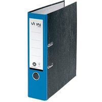 VON LEITZ Ordner blau mamoriert Karton 8,0 cm DIN A4 von VON LEITZ