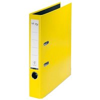VON LEITZ Ordner gelb Karton 5,0 cm DIN A4 von VON LEITZ