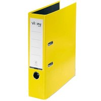 VON LEITZ Ordner gelb Karton 8,0 cm DIN A4 von VON LEITZ