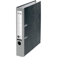 VON LEITZ Ordner grau mamoriert Karton 5,0 cm DIN A4 von VON LEITZ