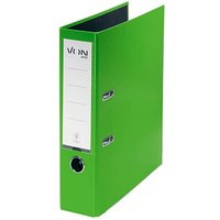 VON LEITZ Ordner grün Karton 8,0 cm DIN A4 von VON LEITZ