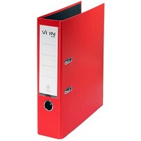 VON LEITZ Ordner rot Karton 8,0 cm DIN A4 von VON LEITZ