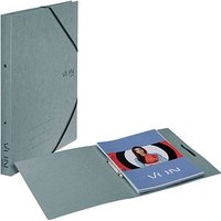 VON LEITZ Ringbuch 2-Ringe grau 2,5 cm DIN A4, 1 St. von VON LEITZ