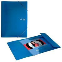 VON LEITZ Sammelmappe DIN A4 blau, 1 St. von VON LEITZ