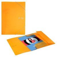 VON LEITZ Sammelmappe DIN A4 gelb, 1 St. von VON LEITZ