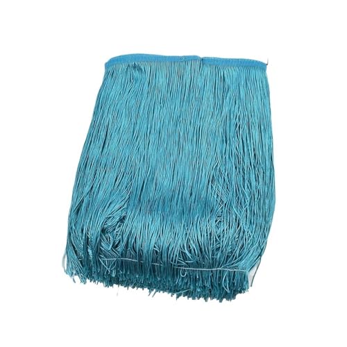Fransenborte für Kleidung, Kleider, Vorhänge, Nähzubehör, dekoratives Spitzenband, Kleidungsbastelbedarf, 5 m, 30 cm (Nr. 15) von VONCYKI