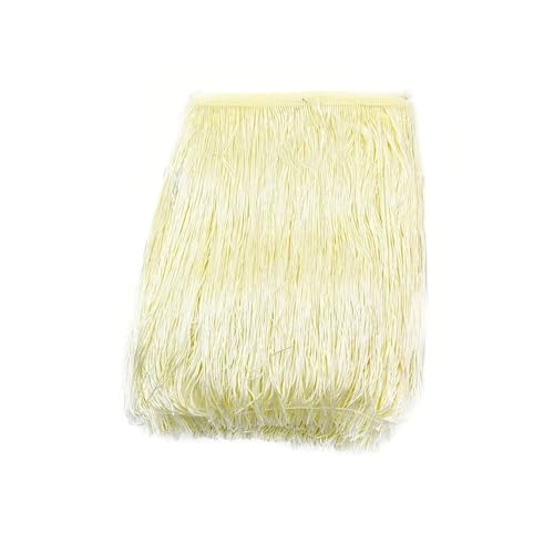 Fransenborte für Kleidung, Kleider, Vorhänge, Nähzubehör, dekoratives Spitzenband, Kleidungsbastelbedarf, 5 m, 30 cm (Nr. 22) von VONCYKI