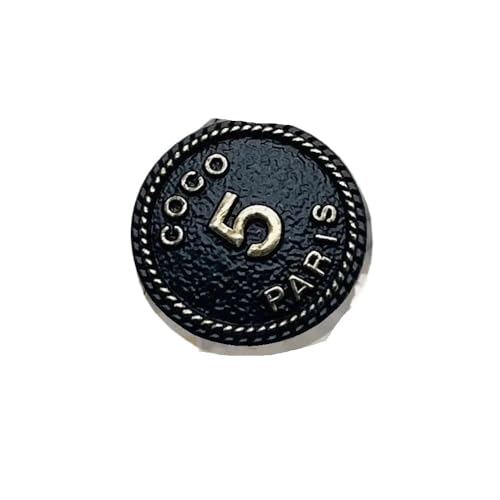 VONCYKI Runde Metallknöpfe mit 5 Zahlen, luxuriöses Design, Nähknöpfe für Kleidung, Mantel, Zubehör, handgefertigt, DIY-Material, Dekoration, Schwarz, 25 mm, 6 Stück VONCYKI Runde Metallknöpfe mit 5 Zahlen, luxuriöses Design, Nähknöpfe für Kleidung, Mantel, Zubehör, handgefertigt, DIY-Material, Dekoration, Schwarz, 25 mm, 6 Stück von VONCYKI