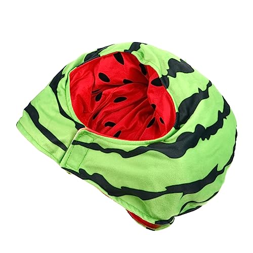 1 Stück Wassermelonen Hut für Verstellbares Kostüm Accessoire Süßes Headwear für Fotos für Kopfumfang 1 Stück Wassermelonen Hut für Verstellbares Kostüm Accessoire Süßes Headwear für Fotos für Kopfumfang von VOSAREA
