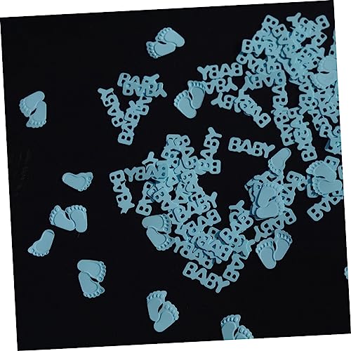 VOSAREA 1 Satz Papier Konfetti Fußform Mischpackung Blaue Fußabdrücke Blaue Motive Dekoration für Babyparty und Kindergeburtstag VOSAREA 1 Satz Papier Konfetti Fußform Mischpackung Blaue Fußabdrücke Blaue Motive Dekoration für Babyparty und Kindergeburtstag von VOSAREA