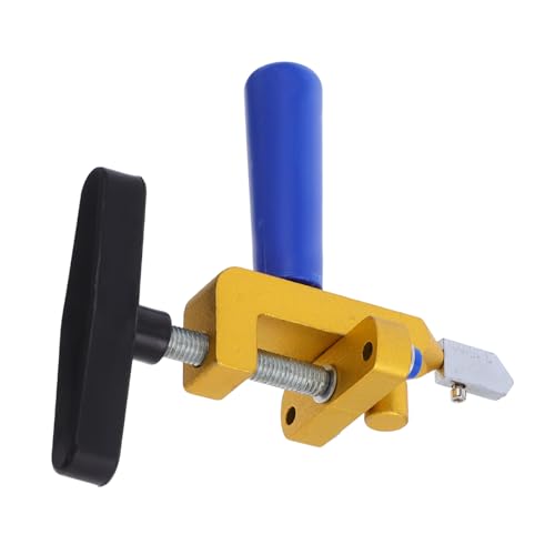VOSAREA 1 Set Manueller Glasschneider – 2-in-1 Tragbarer Fliesenschneider, Leichtes Manuelles Werkzeug Für Heimwerker-bodenfliesen, Badezimmerfliesen, Mosaik Und Zuhause von VOSAREA