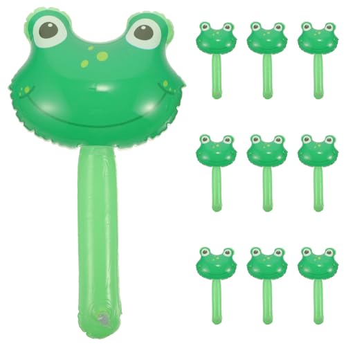 VOSAREA 10stücke Teiliges Aufblasbares Tier-hammer Lustiges Kinderparty-spielzeug Mit Glockenfunktion Für Geburtstagsfeiern Frosch-themen-events Und Schwimmbadpartys VOSAREA 10stücke Teiliges Aufblasbares Tier-hammer Lustiges Kinderparty-spielzeug Mit Glockenfunktion Für Geburtstagsfeiern Frosch-themen-events Und Schwimmbadpartys von VOSAREA