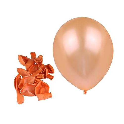 VOSAREA 14 Teiliges Luftballonset Rosé Kreative Deko Für Geburtstagsfeiern Und Feste Inklusive 2 Sternfolienballons 2 Herzfolienballons Und 10 Runden Latexballons Ideal Für von VOSAREA