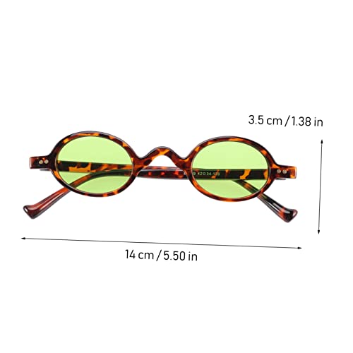 VOSAREA 1Paar Retro Leopard Print Sonnenbrille für Sommerpartys Kostüm Accessoire Schutz Dekoration für Karneval Cosplay Halloween und VOSAREA 1Paar Retro Leopard Print Sonnenbrille für Sommerpartys Kostüm Accessoire Schutz Dekoration für Karneval Cosplay Halloween und von VOSAREA
