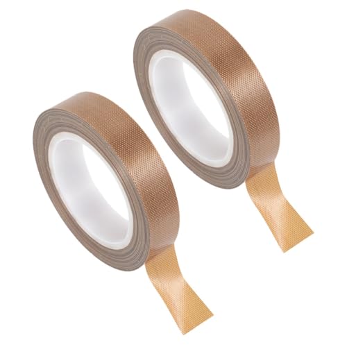 VOSAREA 2 Rollen Hochtemperatur Ptfe Klebeband Isolierband für Vakuumierer Handversiegelung Tape Hitzebeständig Korrosionsbeständig für Küchengeräte und Maschinen von VOSAREA