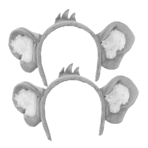 VOSAREA 2 Stück Kawaii Ohr Stirnband Lustige Tier Haarbänder für Party Dekoration für Geburtstagsfeiern und Wald Themen Events und Bequem als Foto Requisite von VOSAREA