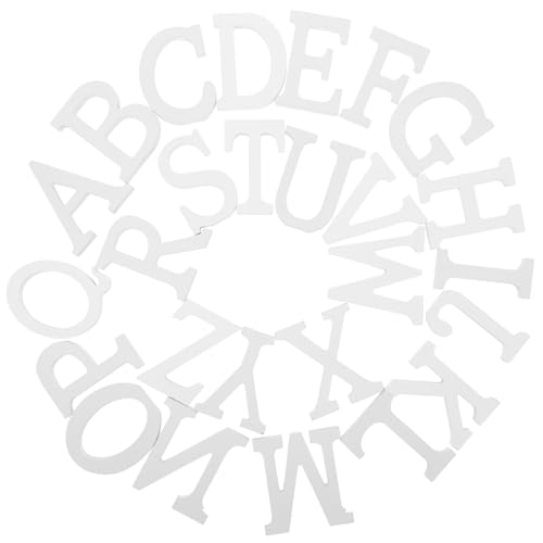 VOSAREA 26 Stück Teiliges Holzbuchstaben für Diy Projekte Dekorative Handwerksartikel für Hochzeiten und Familienfeiern Vielseitige Wohnaccessoires aus Hochwertigem Holz VOSAREA 26 Stück Teiliges Holzbuchstaben für Diy Projekte Dekorative Handwerksartikel für Hochzeiten und Familienfeiern Vielseitige Wohnaccessoires aus Hochwertigem Holz von VOSAREA