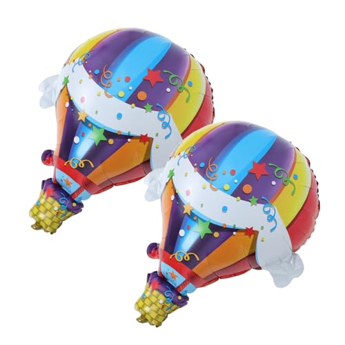 VOSAREA 2Stücke Geburtstagsfeier Folienballons Aluminium Folienballons für Babyparty Dekoration Partyzubehör für Themenfeier VOSAREA 2Stücke Geburtstagsfeier Folienballons Aluminium Folienballons für Babyparty Dekoration Partyzubehör für Themenfeier von VOSAREA