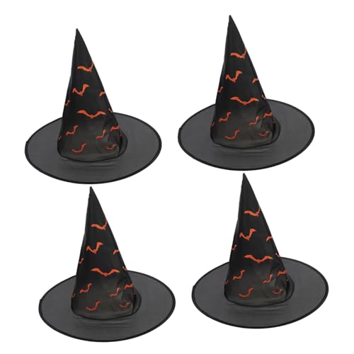 VOSAREA 4 Stücke Zarte Halloween Witch Hüte Einzigartig Masquerade Zeigen Hüte Kostüm Requisiten von VOSAREA