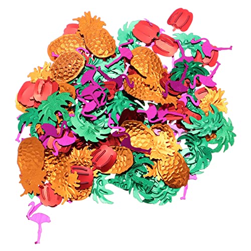 VOSAREA 5 Packungen Hawaii Konfetti Dekoration Lustige Tischdeko für Sommerpartys Geburtstagsfeiern und Strandfeste mit Bunten Flamingo Ananas und Chili Motiven VOSAREA 5 Packungen Hawaii Konfetti Dekoration Lustige Tischdeko für Sommerpartys Geburtstagsfeiern und Strandfeste mit Bunten Flamingo Ananas und Chili Motiven von VOSAREA