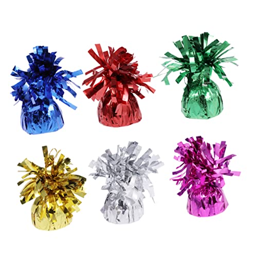 VOSAREA 6 Stück Ballongewicht für Geburtstagsfeiern Pendants Hochwertige Ballonaccessoires für Hochzeit und Partydekoration VOSAREA 6 Stück Ballongewicht für Geburtstagsfeiern Pendants Hochwertige Ballonaccessoires für Hochzeit und Partydekoration von VOSAREA