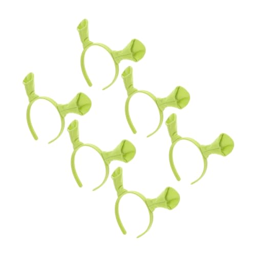 VOSAREA 6 Stück Teiliges Halloween Haarreif Niedliche Grüne Monster Ohren Haarband aus Weichem Lustiges Cosplay Kostüm Accessoire für Erwachsene für Party Karneval und Festtagsfeiern VOSAREA 6 Stück Teiliges Halloween Haarreif Niedliche Grüne Monster Ohren Haarband aus Weichem Lustiges Cosplay Kostüm Accessoire für Erwachsene für Party Karneval und Festtagsfeiern von VOSAREA