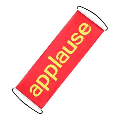 VOSAREA Automatisch einziehbares Applaus-Banner Spaß Jubel-Requisite für Hochzeiten, Junggesellinnenabschiede, Geburtstagsfeiern und kleine Theateraufführungen Applaus-Schild VOSAREA Automatisch einziehbares Applaus-Banner Spaß Jubel-Requisite für Hochzeiten, Junggesellinnenabschiede, Geburtstagsfeiern und kleine Theateraufführungen Applaus-Schild von VOSAREA