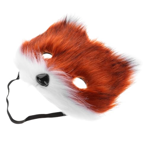 VOSAREA Pelzige Fuchsmaske, Plüsch-katzenmaske, maske, Halbes Gesicht, Wolfsmaske, Tiermaske, Cosplay-kostüm-requisiten, Zubehör Für Karneval, Maskerade, Partybevorzugung VOSAREA Pelzige Fuchsmaske, Plüsch-katzenmaske, maske, Halbes Gesicht, Wolfsmaske, Tiermaske, Cosplay-kostüm-requisiten, Zubehör Für Karneval, Maskerade, Partybevorzugung von VOSAREA