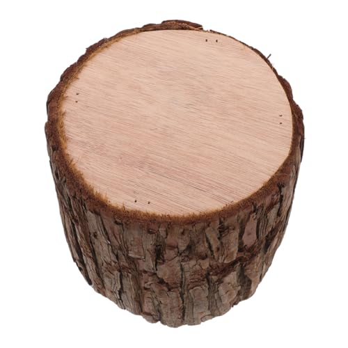 VOSAREA Rustikale Holzstumpf-Dekoration, realistischer Baumrindenstamm, hohle Basis für Bauernhaus-Mittelstücke, Hochzeit, Gangmarker, Heimdekoration, leichtes Design VOSAREA Rustikale Holzstumpf-Dekoration, realistischer Baumrindenstamm, hohle Basis für Bauernhaus-Mittelstücke, Hochzeit, Gangmarker, Heimdekoration, leichtes Design von VOSAREA