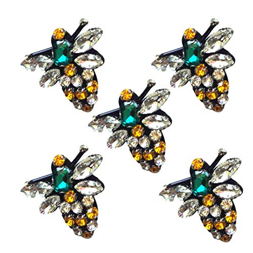 VOSAREA Strass Patches Bienen Form Sticker DIY Kleidung Aufnäher Patches Aufkleber 5 Stück VOSAREA Strass Patches Bienen Form Sticker DIY Kleidung Aufnäher Patches Aufkleber 5 Stück von VOSAREA