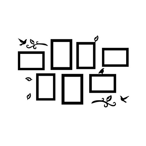 Vosarea 3D DIY Bilderrahmen Baum Geschnitzte Wandaufkleber Abnehmbare Art Vinyl Wandtattoo Home Aufkleber Wandhauptdekor Vosarea 3D DIY Bilderrahmen Baum Geschnitzte Wandaufkleber Abnehmbare Art Vinyl Wandtattoo Home Aufkleber Wandhauptdekor von VOSAREA