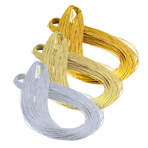 Vosarea 3st DIY-schmuckherstellung Kordelseilen Schnur Handwerk Zeichenfolge String Für Geschenkanhänger Schmuck Machen Schnur Goldfaden Schnur Hängekordel Goldschnur Fächer Goldlinie Vosarea 3st DIY-schmuckherstellung Kordelseilen Schnur Handwerk Zeichenfolge String Für Geschenkanhänger Schmuck Machen Schnur Goldfaden Schnur Hängekordel Goldschnur Fächer Goldlinie von VOSAREA