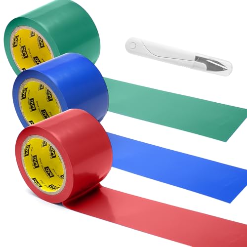 VOSSOT 3 Rollen Panzertape Extra Stark 10m X 5cm Premium-Farbband Klebeband Panzertape Bunt Klebeband Farbig Reparaturband für Reparaturen Industrielle für Reparaturen Industrielle,Markieren,Bündeln VOSSOT 3 Rollen Panzertape Extra Stark 10m X 5cm Premium-Farbband Klebeband Panzertape Bunt Klebeband Farbig Reparaturband für Reparaturen Industrielle für Reparaturen Industrielle,Markieren,Bündeln von VOSSOT