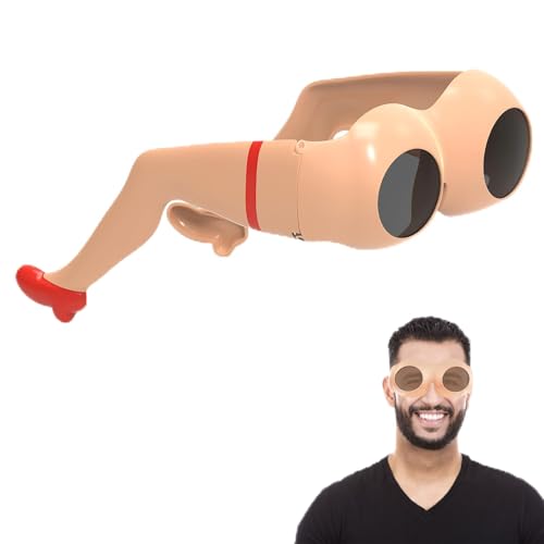 VOSSOT Lustige Sonnenbrille,Novelty Leg & Buttocks Sunglasses,Party Lustige Brille für Erwachsene,Party Brillen Neuheit Partyzubehör Dekoration für Erwachsene,Hässliche Partybrillen,Party Deko VOSSOT Lustige Sonnenbrille,Novelty Leg & Buttocks Sunglasses,Party Lustige Brille für Erwachsene,Party Brillen Neuheit Partyzubehör Dekoration für Erwachsene,Hässliche Partybrillen,Party Deko von VOSSOT