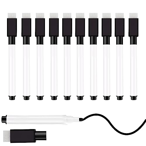VOTON Whiteboard Marker, 10-Stück Magnetische Whiteboard Stifte und Radiergummi Set Fine Tip folienstift abwischbar und Dry Wipe Markers VOTON Whiteboard Marker, 10-Stück Magnetische Whiteboard Stifte und Radiergummi Set Fine Tip folienstift abwischbar und Dry Wipe Markers von VOTON