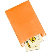 100 VP Faltenbeutel orange 15,0 x 21,0 cm von VP