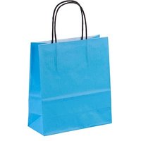 50 VP Papier-Tragetaschen Toptwist aquamarin 19,0 x 21,0 cm 50 VP Papier-Tragetaschen Toptwist aquamarin 19,0 x 21,0 cm von VP