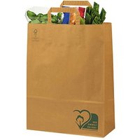 50 VP Papier-Tragetaschen braun 32,0 x 42,0 cm 50 VP Papier-Tragetaschen braun 32,0 x 42,0 cm von VP