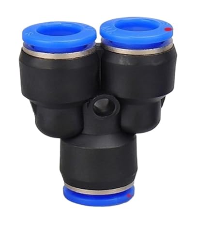 VPCPWTYZY 10 Stück 5-Wege-Schnellkupplungen der PY/PW-Serie – 4/6/8/10/12 mm Steckverbindungen for Luft- und Wasserschläuche catholic(PW 16-12) von VPCPWTYZY