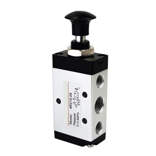 VPCPWTYZY 4R210-08 Manuelles pneumatisches Wegeventil: 2-Wege-5-Positionen-Push-Pull-Schalter for Luftsteuerungssysteme catholic(Only 4R210-08) von VPCPWTYZY