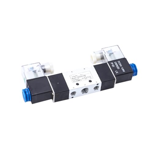 VPCPWTYZY 4V220-08 Magnetventil: Doppelkopf Doppelsteuerung: 5-Wege 2 Positionen: Power Down Hold: Pneumatisches Wegeventil catholic(Only valve,DC24V) von VPCPWTYZY