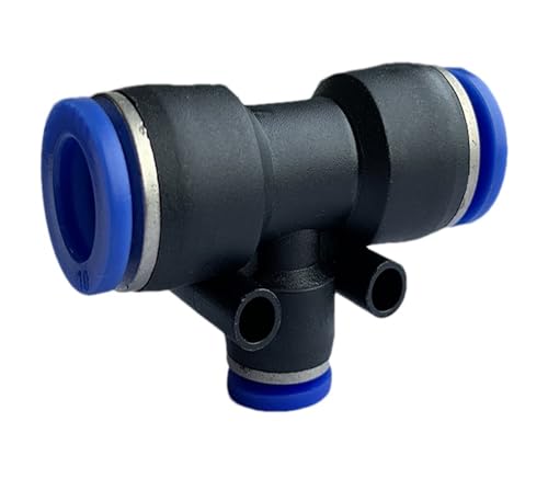 VPCPWTYZY 50 STÜCKE PEG10-6 Pneumatische Reduzierung T-stück 10mm auf 6mm Quick Connect Union Koppler for Luftschlauch catholic VPCPWTYZY 50 STÜCKE PEG10-6 Pneumatische Reduzierung T-stück 10mm auf 6mm Quick Connect Union Koppler for Luftschlauch catholic von VPCPWTYZY