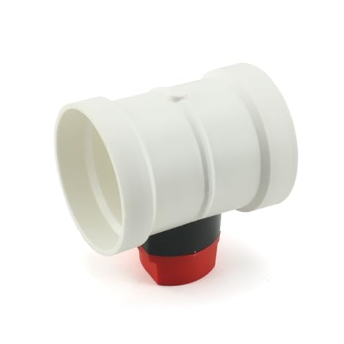 VPCPWTYZY 75/110MM ABS Kunststoff Motorisierte Dämpfer PVC Überprüfen Ventil Luftkanal Volumen Controller for Belüftung Rohr 220VAC catholic(110mm) von VPCPWTYZY