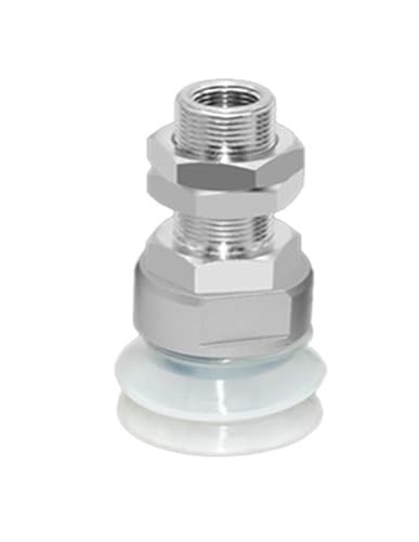VPCPWTYZY Hochleistungs-Vakuum-Saugnapf der ZPT-Serie: Industriequalität: Modelle 40/50/80/100/125HB catholic(ZPT32HB-B01-A14,White) von VPCPWTYZY