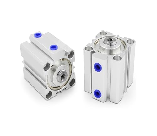 VPCPWTYZY Kompakter Pneumatikzylinder der SDA-Serie – 20–63 mm Bohrung, 5–30 mm Hub, doppeltwirkend catholic(Storke 10mm,Bore 12mm) von VPCPWTYZY