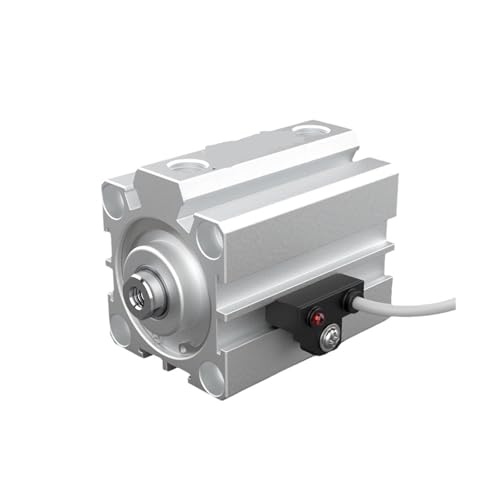 VPCPWTYZY Kompakter Pneumatikzylinder der SDA-Serie – 20–63 mm Bohrung, 5–30 mm Hub, doppeltwirkend catholic(Storke 80mm,Bore 12mm) von VPCPWTYZY