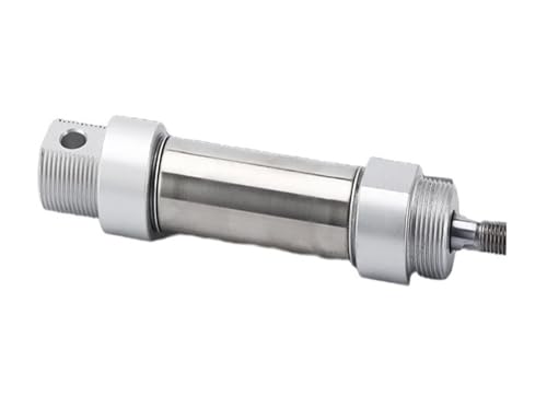 VPCPWTYZY Pneumatikzylinder aus Edelstahl der MA-Serie (16–40 mm Bohrung, 25–500 mm Hub), doppeltwirkend mit Magnetring catholic(MA20,200SCA) von VPCPWTYZY