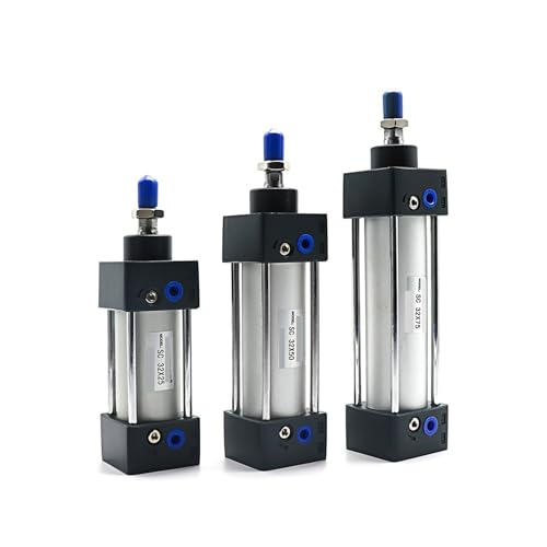 VPCPWTYZY Standard-Luft-Pneumatikzylinder SC 32/40 mm Bohrung, doppeltwirkend 50/75/100/125 catholic(Stroke 25mm,SC40 (Bore 40mm)) von VPCPWTYZY